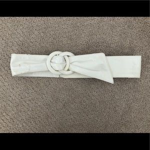 Nordstrom White Statement belt